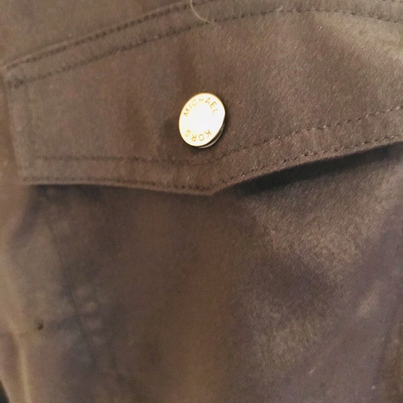 Michael Kors Black ZIP Up Soft Light Jacker. - Picture 4 of 8